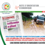 POLITIQUE D’IMPORT-SUBSTITUTION DANS LA SND30 : CES VULNÉRABILITÉS QUI MENACENT ET PLOMBENT LE DISCOURS OFFICIEL VOLONTARISTE (DES POLITIQUES)